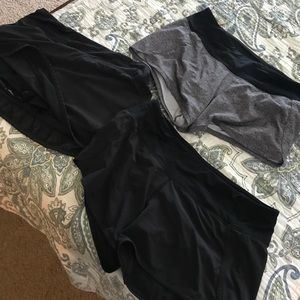 lululemon athletica Shorts - Lululemon speed shorts (long) and run skirt lululemon athletica Shorts - Lululemon speed shorts (long) and run skirt